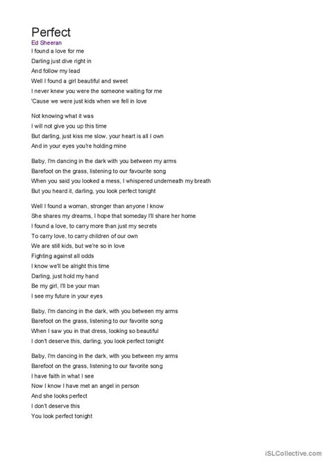 Mar 26, 2023 · Learn how to play Perfect by Ed Sheeran on guitar with chords, strumming patterns and capo. See the lyrics, official tab, backing track and more.